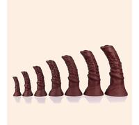 FUJIEYU Quattro diametri extra-large, silicone stratificato, strumenti per il massaggio delle mani con basi a ventosa,B/xxxl
