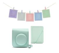 Fujifilm borsa per macchina fotografica kit compatibile con Instax Mini 12 verde