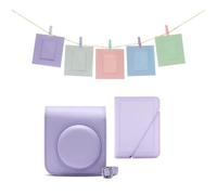 Fujifilm Borsa per Macchina Fotografica Viola Compatibile con Instax Mini 12