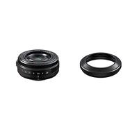 FUJIFILM Fujinon XF27mmF2.8 R obiettivo resistente agli agenti atmosferici, Nero & LH-XF27 paraluce per XF27mmF2.8 R WR