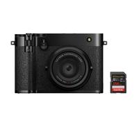 Fujifilm GFX 100RF + SanDisk SDXC Extreme Pro R 280MB/s V60 UHS-II, Classe 10 256 GB (colore: argento) nero