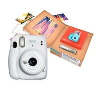 Fujifilm Instax Mini 11 Bundle Great Adventures Fotocamera istantanea Ice White