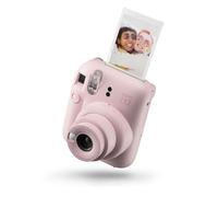Fujifilm instax mini 12 Blossom Pink - Macchina Fotografica Istantanea, Specchietto Selfie e Modalità Close Up, Esposizione Automatica, Design Pop, Dimensioni Stampa 86 mm x 54 mm