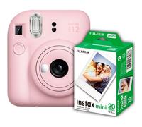 Fujifilm INSTAX mini 12 Blossom rosa, pacchetto da 20 scatti