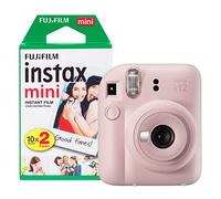 Fujifilm Instax Mini 12 - Fotocamera istantanea con confezione da 20 pellicole, colore: Rosa