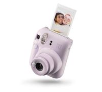 Fujifilm instax mini 12 Lilac Purple - Macchina Fotografica Istantanea, Specchietto Selfie e Modalità Close Up, Esposizione Automatica, Design Pop, Dimensioni Stampa 86 mm x 54 mm