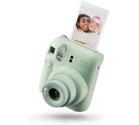 Fujifilm Instax Mini 12 Mint Green - Fotocamera Istantanea, Selfie Mirror, Modalità Close-Up, Esposizione e Flash Automatica, Stampa 86×54 mm