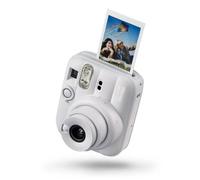 instax mini 13 fotocamera istantanea con flash integrato, specchio selfie, modalità close-up, autoscatto, Clay White