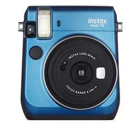 Fujifilm INSTAX Mini 70 Island Fotocamera Istantanea per Stampe Formato 62x46 mm, Blu
