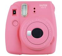 Fujifilm Instax Mini 9 Flamingo Fotocamera Istantanea, 62 x 46 mm, Rosa