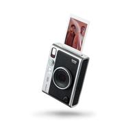 Fujifilm instax mini Evo Black- Fotocamera Ibrida a Sviluppo Istantaneo, Stampante per Smartphone, Design Analogico, 100 Combinazioni di Effetti, Dimensioni Stampa 86 x 54 mm