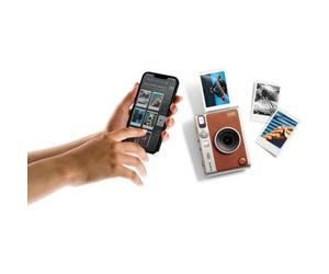 Fujifilm instax mini Evo Hybrid Instant Camera Brown
