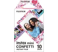 Fujifilm instax mini Film Pellicola Istantanea per Fotocamere Confeti, Formato 46x62 mm, Confezione da 10 Foto