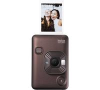 Fujifilm INSTAX mini LiPlay Deep Bronze - Fotocamera Istantanea Ibrida, Stampante per Smartphone, Controllo da Remoto, Funzione Sound per Aggiungere Suoni alle Foto, Dimensioni Stampa 86 mm x 54 mm