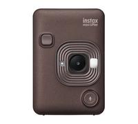 Fujifilm INSTAX mini LiPlay Deep Bronze - Fotocamera Istantanea Ibrida, Stampante per Smartphone, Controllo da Remoto, Funzione Sound per Aggiungere Suoni alle Foto, Dimensioni Stampa 86 mm x 54 mm