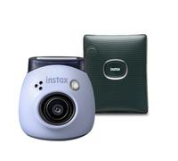 Fujifilm INSTAX PAL digital camera, Lavender Blue + printer SQUARE Link, Green | ✅ Black Friday
