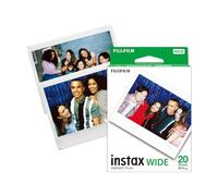 Fujifilm instax WIDE Film Pellicole Instantanee per Fotocamere instax WIDE, 10x2 Foto