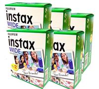 Fujifilm Instax Wide-Set di 5 confezioni da 20 confezioni da 100 foto formato larghezza) per Fuji Instax 210 200 100 300 Instant Camera Photo