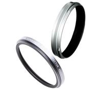 Fujifilm X100V Kit PRF-49 filtro adapter ring AR-X100 Silver
