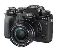 Fujifilm X-T2 Fotocamera digitale da 24 megapixel, Sensore X-Trans CMOS III APS-C, Mirino EVF 2,36MP, Schermo LCD 3" orientabile, Ottiche intercambiabili, Nero