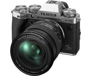 Fujifilm X-T5 Kit XF 16-80mm f/4.0 R OIS WR Argento