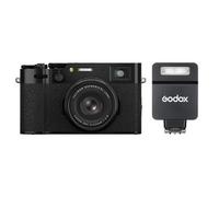 Fujifilm X100VI + Godox iT22 - Mini flash TTL nero