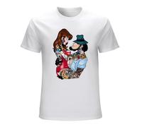 Fujiko Jigen Lupin 3 rid of Him Manga Anime Men's White T-Shirt Unisex Tee Shirt M
