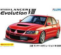 Fujimi 1/24 Mitsubishi Lancer Evolution VIII GSR con guarnizione mascheratura...