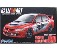 Fujimi 1/24 Ralliart Lancer Evolution VIII Inch Up ID148 Plastic Model Kit Gi...