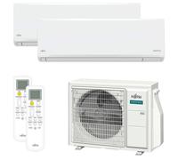 Fujitsu ASY3525U11MI-KN Condizionatore Multisplit 2x1 Pompa di calore Wi-Fi 2150/2924 Frigories