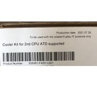FUJITSU COOLER KIT 2ND CPU SUPPORTED S26361-F4051-L821