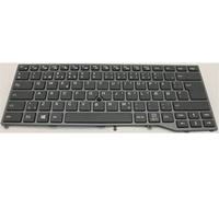Fujitsu Keyboard (Danish) Black W/TS, FUJ:CP757724-XX (Black W/TS)