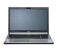 Fujitsu LIFEBOOK E756 i7-6500U 2.5GHz 15.6" 1920 x 1080pixels 3G 4G, Notebooks (i7-6500U, 5 - 35 °C, 20 - 80%, DVD Super Multi, Touchpad, Windows 7 Professional), Rosso, Argento