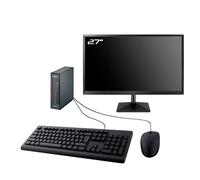 Fujitsu PC Esprimo Q556 Mini Schermo 27" Intel G4400T RAM 32GB SSD 2TB W10 WiFi (rigenerato)