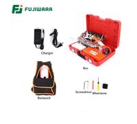 FUJIWARA Cesoie da potatura elettriche Forbici per rami al litio 36V 0-45mm Asta di prolunga per tagliasiepi per rami alti 1,2-1,8 m