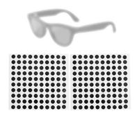 Fukaisu 200pz Adesivi Anti-Luce a LED, Compatibili con Meta Headliner e Accessori per Occhiali Intelligenti RayNeo V3 Coperture Oscuranti e Adesivi Oscuranti Occhiali Intelligenti