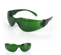 Fukaisu 2pz Occhiali Bloccanti Luce Rossa, Protezione Occhi per Occhiali Abbronzanti 200-2000nm Occhial Sicurezza Bloccanti per Luce Rossa e Infrarossa Vicina Sessioni (Verde)