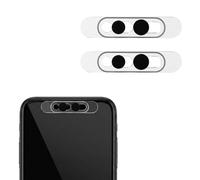 Fukaisu 2pz Privacy Copertura Fotocamera Frontale, Materiale Trasparente Cover Copri Fotocamera Frontale Cellulare Riconoscimento Facciale Attiva/Disattiva per iPhone 17/16/15/14 Pro Max/Pro (Nero)