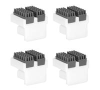 Fukaisu 4pz Pulisci Ugelli per Kobra S1/S1 Combo/ACE Pro, Doppie Spazzole in Silicone 360° Spazzole La Pulizia Degli Ugelli per La Manutenzione Stampanti 3D Installazione Rapida Scatto (Bianco)