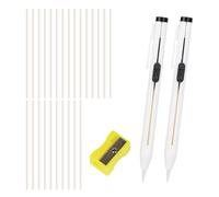 Fukaisu Set di 28 Gessetti per Tessuti, Ricaricabili Set Cartucce di Gesso Matite da Sarto Cucire Strumento Marcatura Trapuntatura Sartoria Forniture per Artigianato Fai da Te