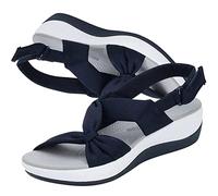Fukamou Arch Support Sandali Donna - Arch Support Comodi Sandali da Spiaggia | Cinghie Regolabili e Sandali con Suola ergonomica per Passeggiate, Casual, Escursionismo