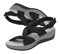 Fukamou Arch Support Sandali Donna,Comodi Sandali ortopedici da Donna per Supporto ' Plantare - Comode Scarpe con Zeppa con Zeppa Bassa per L'Estate in Spiaggia, Escursioni a Piedi all'aperto