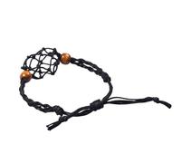 Fukamou Bracciale Porta Pietra Di, Braccialetti Di Ricambio In Corda Con Gabbie A Vuote Con Pietre Preziose, Bracciale Con Supporto Al Quarzo, Cavo Per Bracciale, Supporto Per Pietra