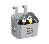 Fukamou Cesto Portaoggetti Per Doccia - Secchio Porta Doccia Drenante Sospeso, Da Bagno Per Shampoo, Bagnoschiuma, Organizer Multifunzionale Per Articoli Da Toeletta, Barattoli Per Condimenti