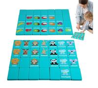 Fukamou Gioco Di Carte Abbinate, Gioco Di Abbinamento Per Bambini | Gioco Di Puzzle Per L'educazione Precoce Per Lo Sviluppo Delle Abilità | Giocattolo Di Attività Per Bambini Per L'apprendimento