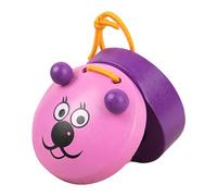 Fukamou Nacchere A Percussione, Nacchere A Dito In Legno | Nacchera Giocattolo A Percussione Per Bambini | Nacchere A Percussione Manuale Dal Design Ergonomico Per La Festa Dei Bambini, Il Compleanno