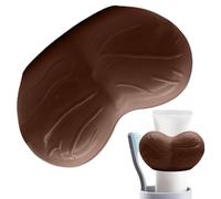 Fukamou Scherzo dispenser per dentifricio, spremi dentifricio scherzo, Dispenser spremi tubetto di dentifricio a forma di testa, Clip per scherzi creativi, unici per bagno e oggetti di