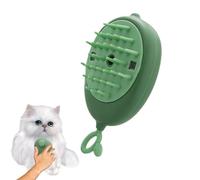Fukamou Spazzola per doccia per cani, spazzola spray per animali domestici - Spazzola spray ricaricabile per bagno degli animali domestici Blue Light,Dispenser per shampoo incluso Spazzola per