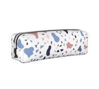 FUkker Astuccio portapenne, astuccio portapenne in pelle, astuccio portapenne, organizer per cancelleria, astuccio portapenne, Grandi Punti Colorati Su Sfondo Bianco