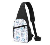 FUkker Borsa a tracolla, borsa a tracolla in diagonale borsa da viaggio per escursionismo borsa a tracolla borsa da giorno unisex,Clinica veterinaria Thin Line Healthcare Medical